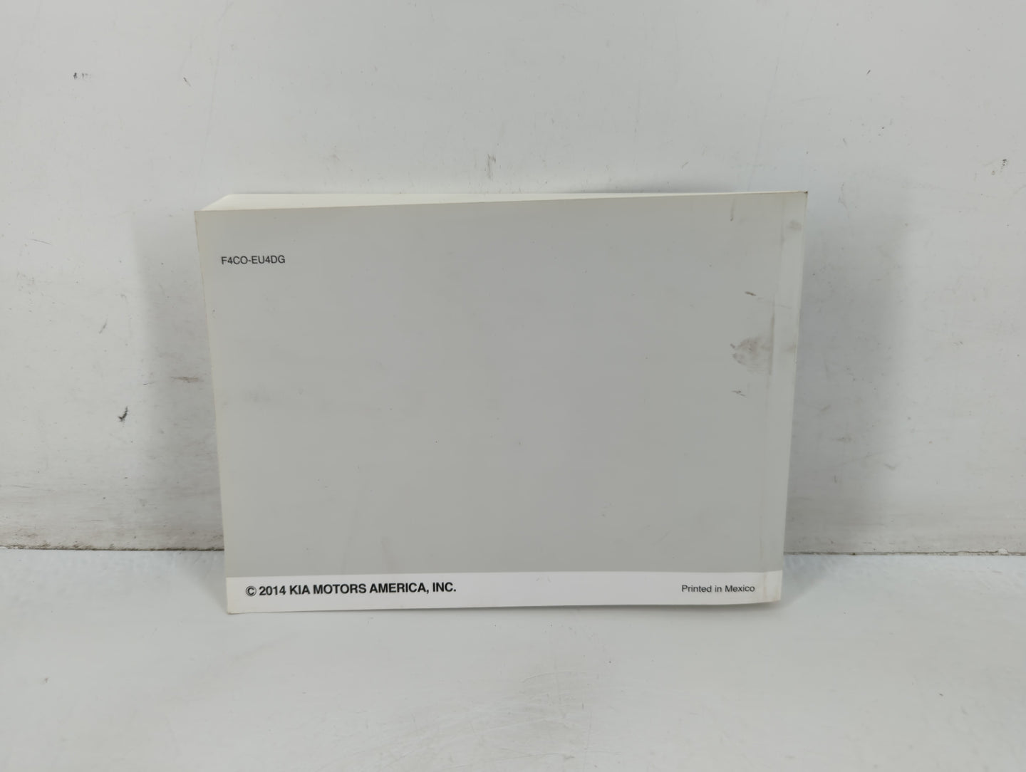 2015 Kia Optima Owners Manual Book Guide P/N:F4C0-EU4DG OEM Used Auto Parts - Oemusedautoparts1.com