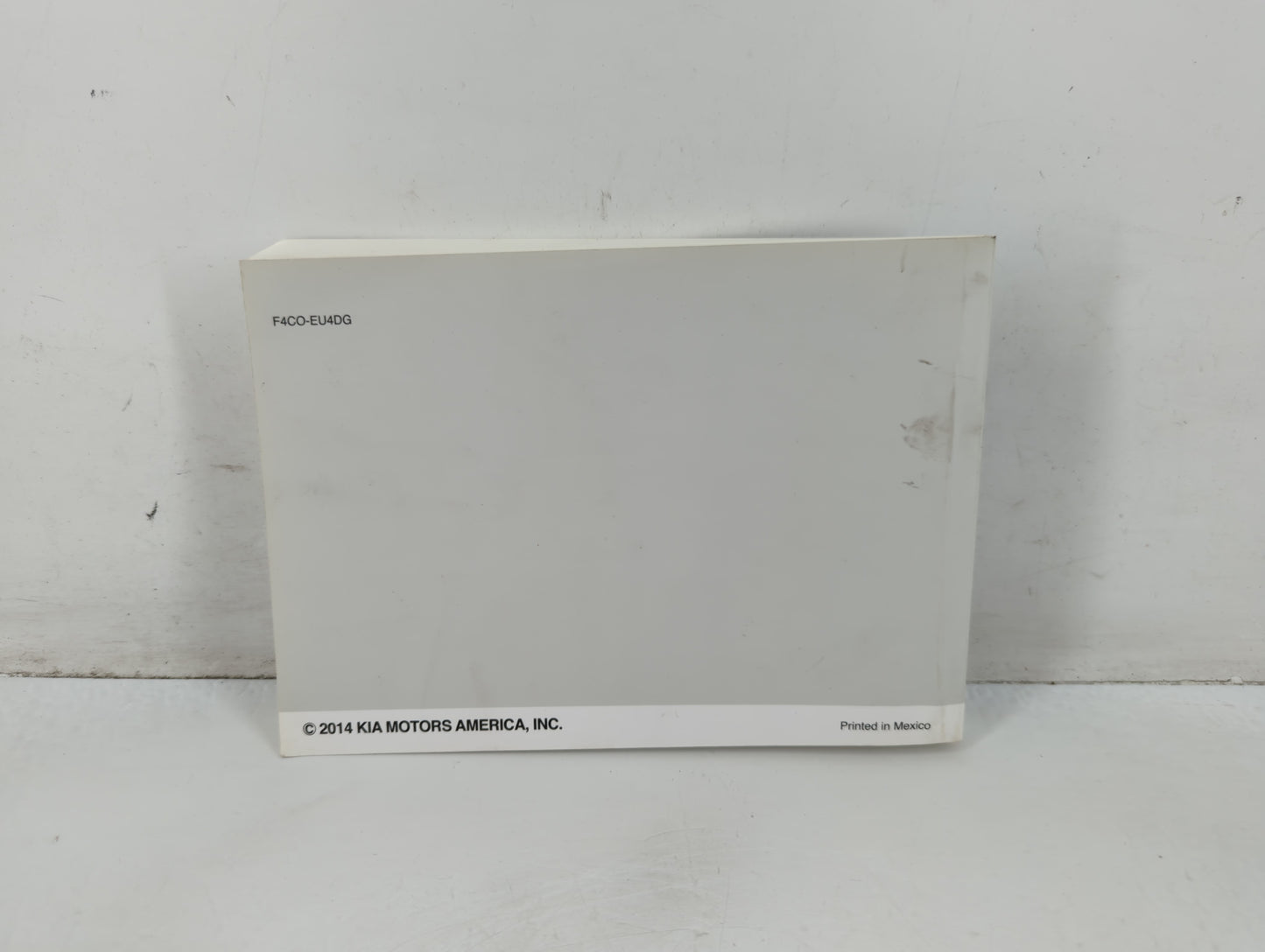 2015 Kia Optima Owners Manual Book Guide P/N:F4C0-EU4DG OEM Used Auto Parts - Oemusedautoparts1.com