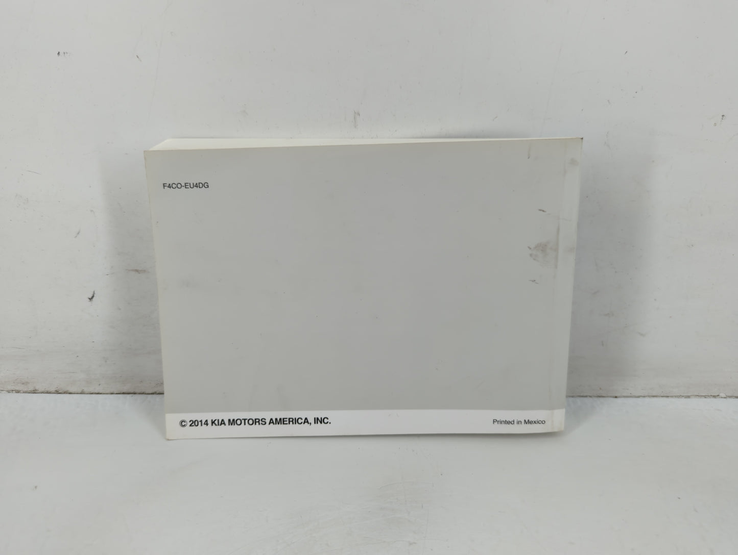 2015 Kia Optima Owners Manual Book Guide P/N:F4C0-EU4DG OEM Used Auto Parts - Oemusedautoparts1.com