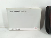 2015 Kia Optima Owners Manual Book Guide P/N:A4C0-EU46B OEM Used Auto Parts - Oemusedautoparts1.com