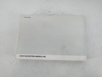 2015 Kia Optima Owners Manual Book Guide P/N:A4C0-EU46B OEM Used Auto Parts - Oemusedautoparts1.com