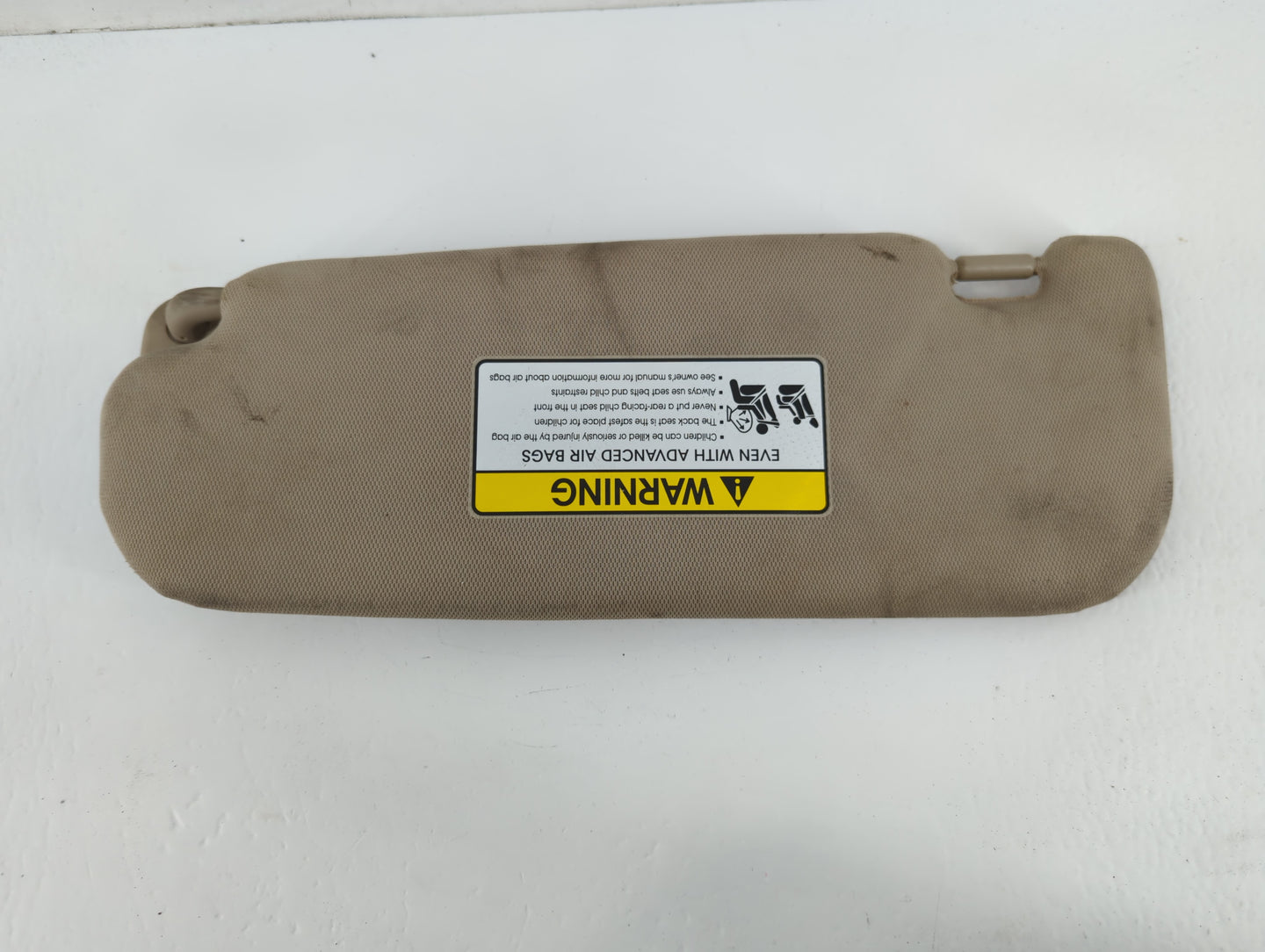 2011-2016 Kia Optima Sun Visor Shade Replacement Passenger Right Mirror Fits Fits 2011 2012 2013 2014 2015 2016 OEM Used Aut