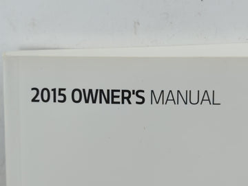 2015 Kia Optima Owners Manual Book Guide P/N:F4CO-EU55I OEM Used Auto Parts