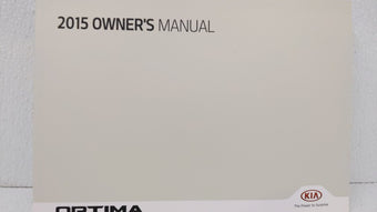 compare product 2015 Kia Optima Owners Manual Book Guide OEM Used Auto Parts