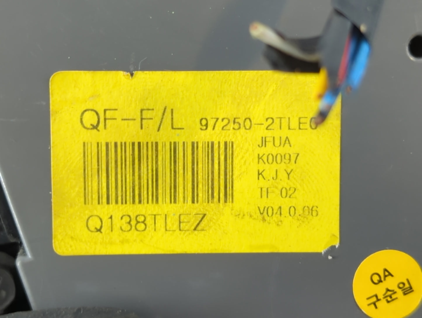 2014-2015 Kia Optima Climate Control Module Temperature AC/Heater Replacement P/N:97250-2TLE0 Q138TLEZ Fits Fits 2014 2015 O