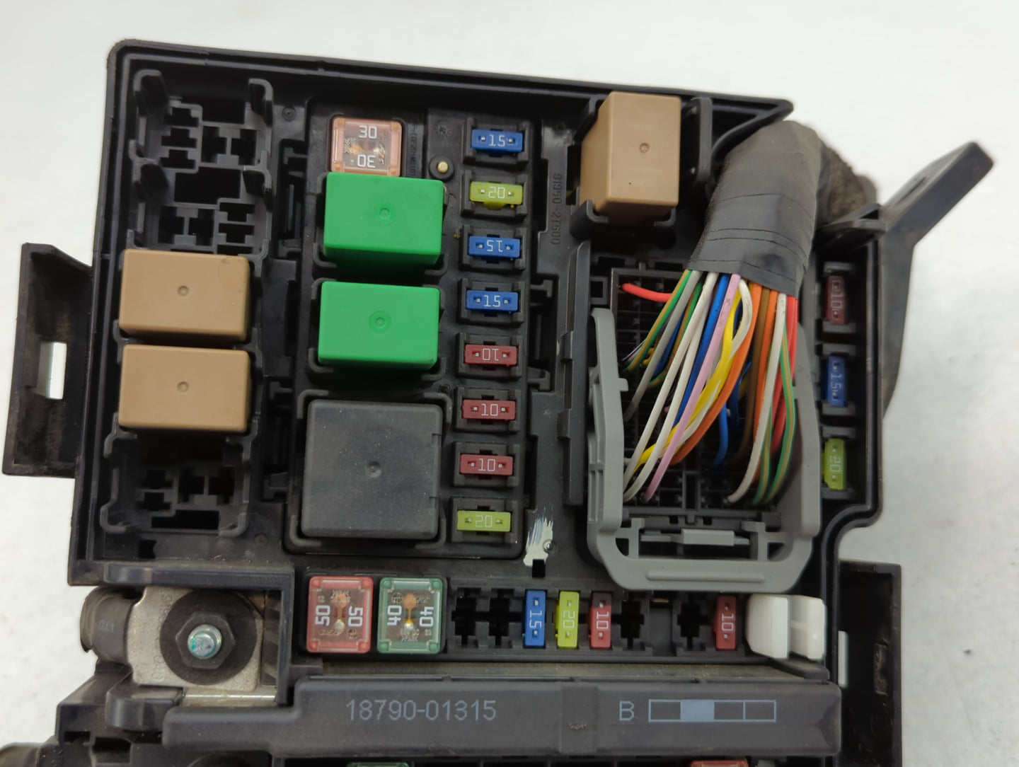 2014-2015 Kia Optima Fusebox Fuse Box Panel Relay Module P/N:1504240441 91259-2T010 Fits Fits 2014 2015 OEM Used Auto Parts 