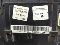 2014-2015 Kia Optima Fusebox Fuse Box Panel Relay Module P/N:1504240441 91259-2T010 Fits Fits 2014 2015 OEM Used Auto Parts 