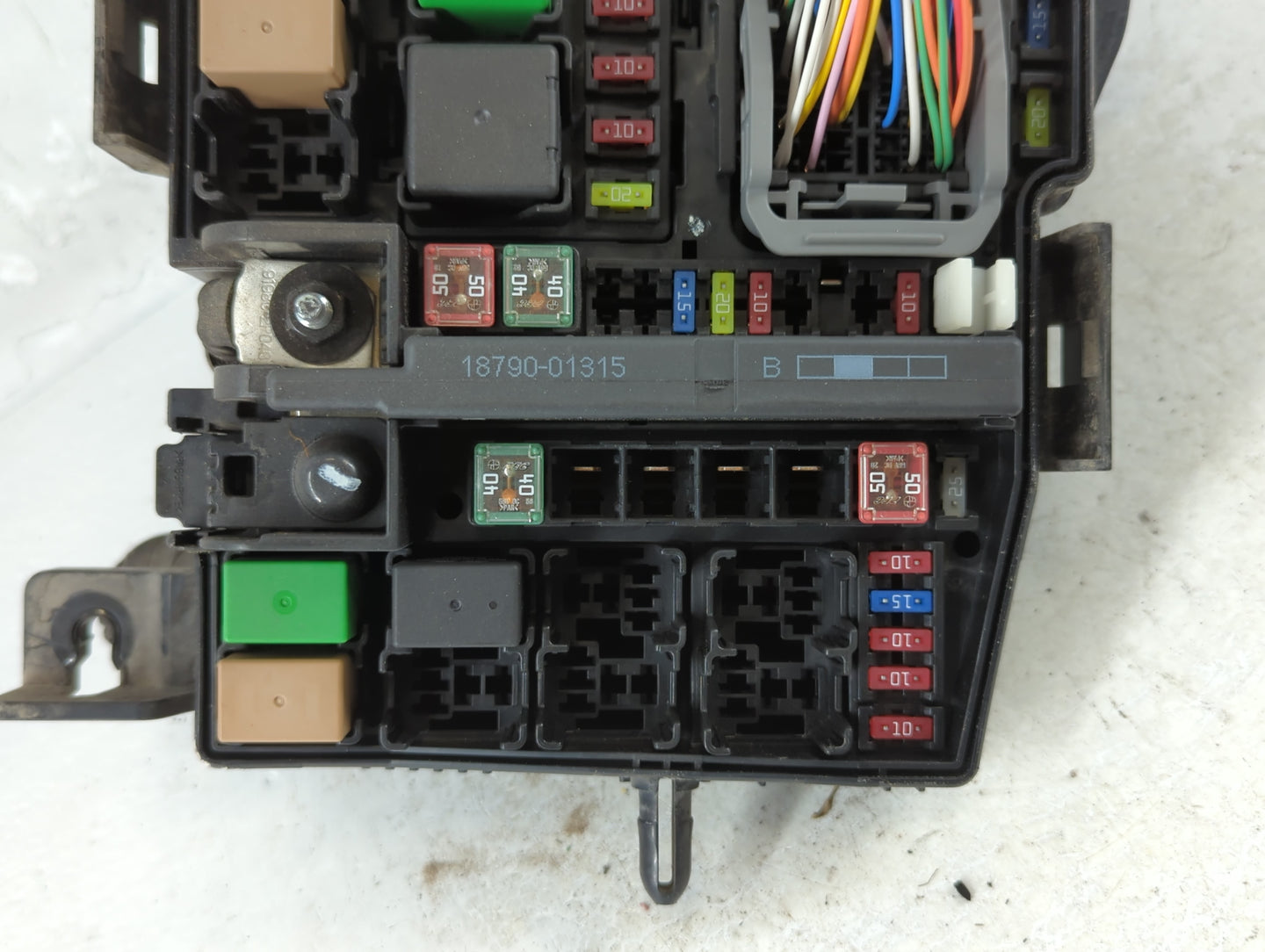 2014-2015 Kia Optima Fusebox Fuse Box Panel Relay Module P/N:91259-2T010 Fits Fits 2014 2015 OEM Used Auto Parts - Oemusedau