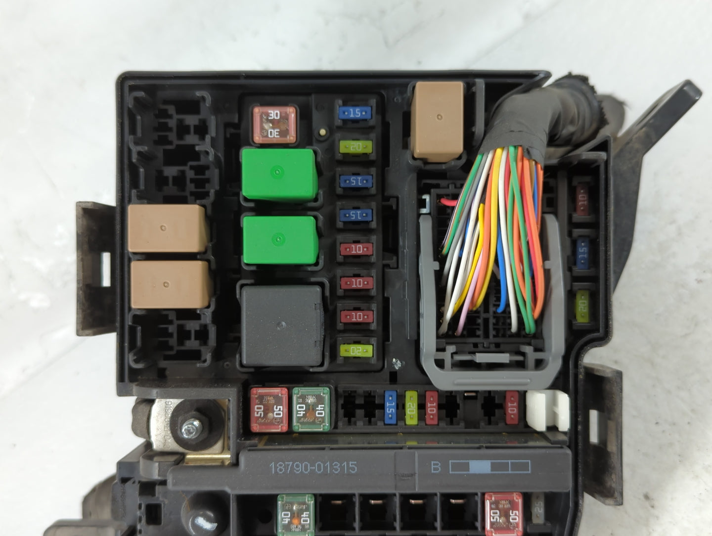 2014-2015 Kia Optima Fusebox Fuse Box Panel Relay Module P/N:91259-2T010 Fits Fits 2014 2015 OEM Used Auto Parts - Oemusedau