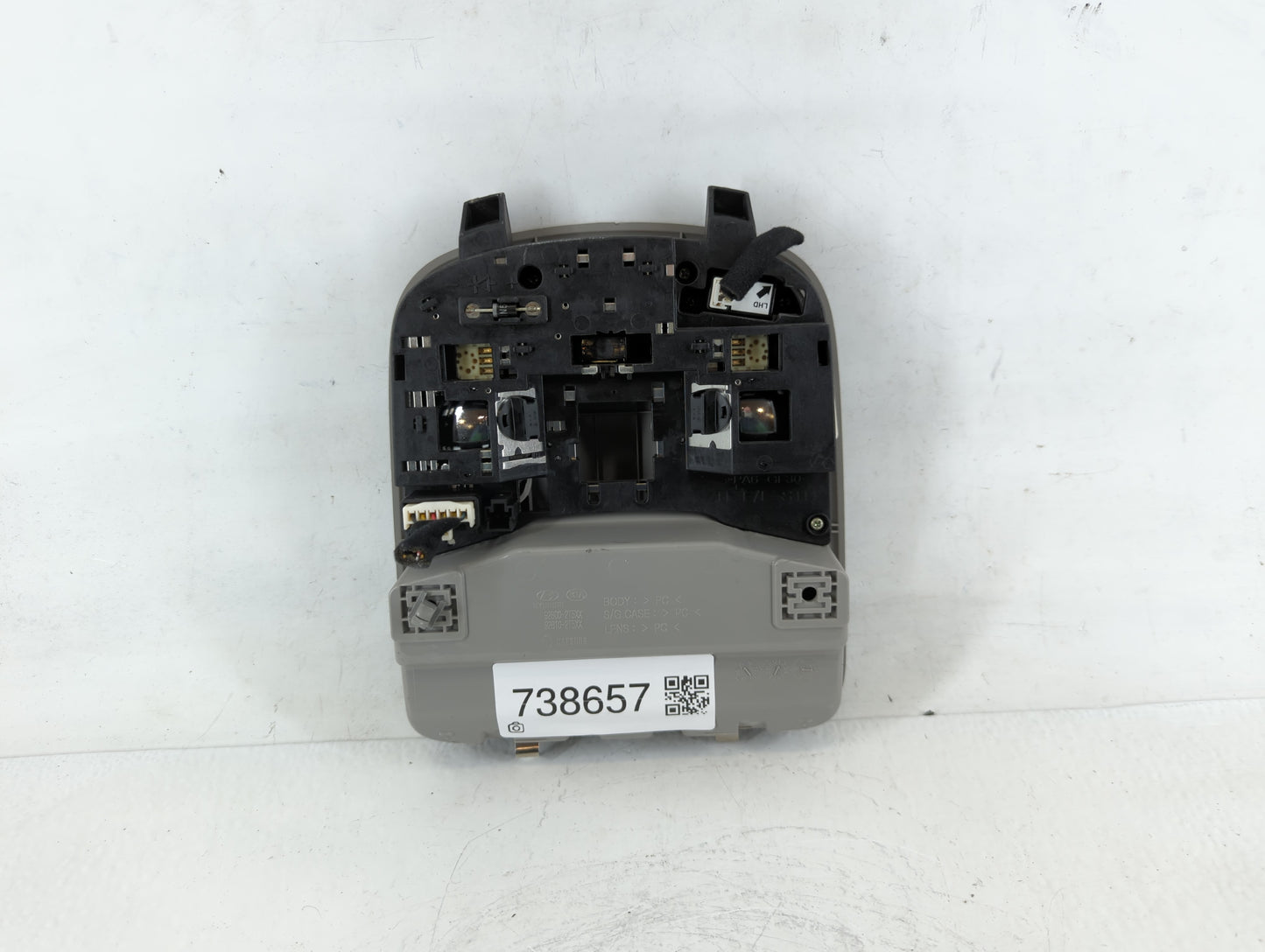 2015 Kia Optima Overhead Roof Console - Oemusedautoparts1.com