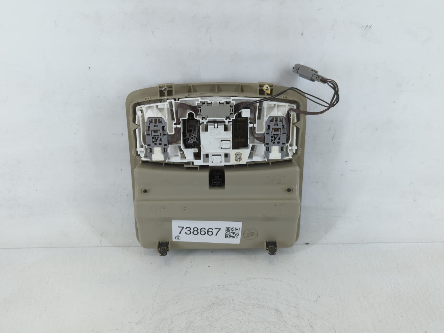 2014-2016 Kia Optima Overhead Roof Console 738667 - Oemusedautoparts1.com