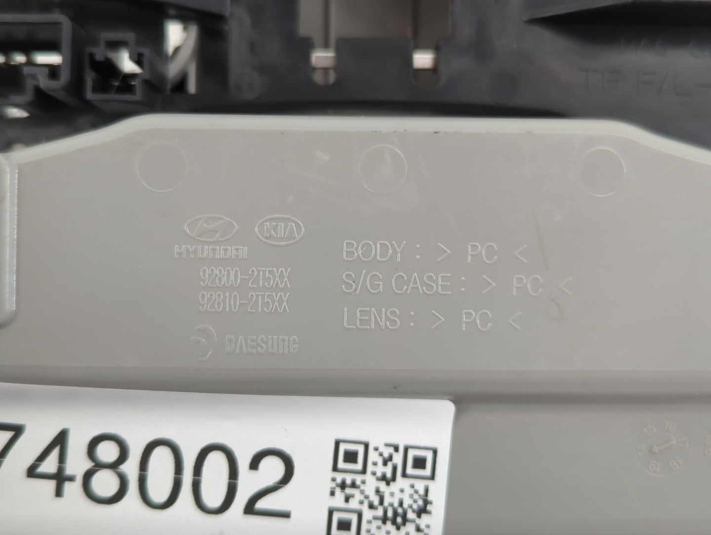 2015 Kia Optima Overhead Roof Console - Oemusedautoparts1.com