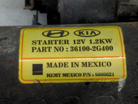 2014-2015 Kia Optima Car Starter Motor Solenoid OEM P/N:36100-2G400 Fits Fits 2014 2015 2016 OEM Used Auto Parts - Oemusedau