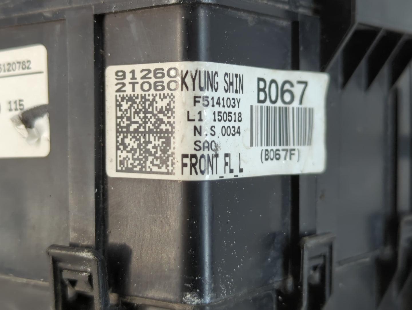2014-2015 Kia Optima Fusebox Fuse Box Panel Relay Module P/N:912602T060 B067, VS912504C700QA Fits Fits 2014 2015 OEM Used Au