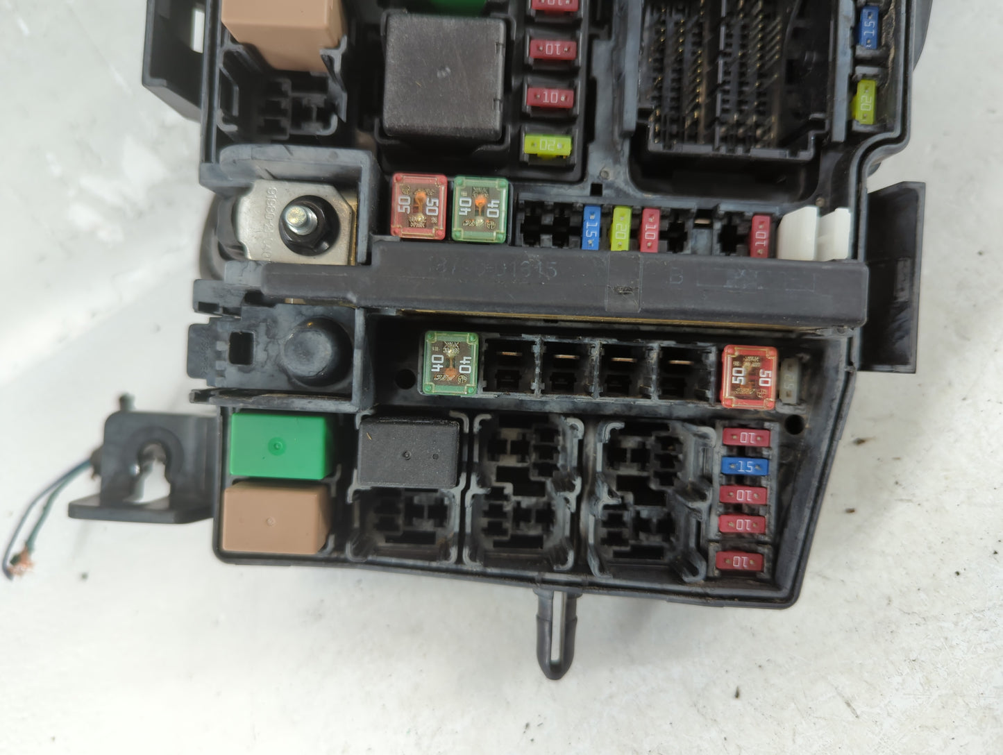 2014-2015 Kia Optima Fusebox Fuse Box Panel Relay Module P/N:VSP73318601195 VS912504C860QA Fits Fits 2014 2015 OEM Used Auto