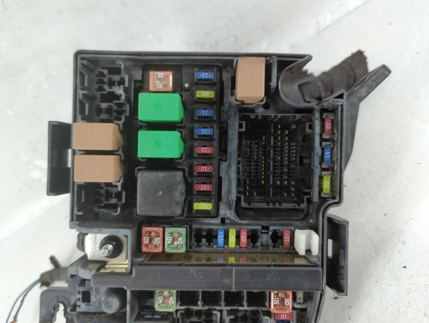 2014-2015 Kia Optima Fusebox Fuse Box Panel Relay Module P/N:VSP73318601195 VS912504C860QA Fits Fits 2014 2015 OEM Used Auto