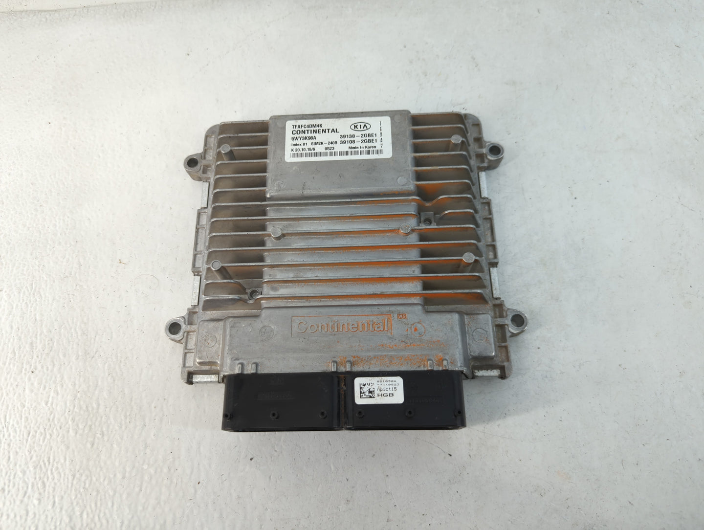 2014-2015 Kia Optima PCM Engine Control Computer ECU ECM PCU OEM P/N:39138-2GBE1 Fits Fits 2014 2015 OEM Used Auto Parts - O