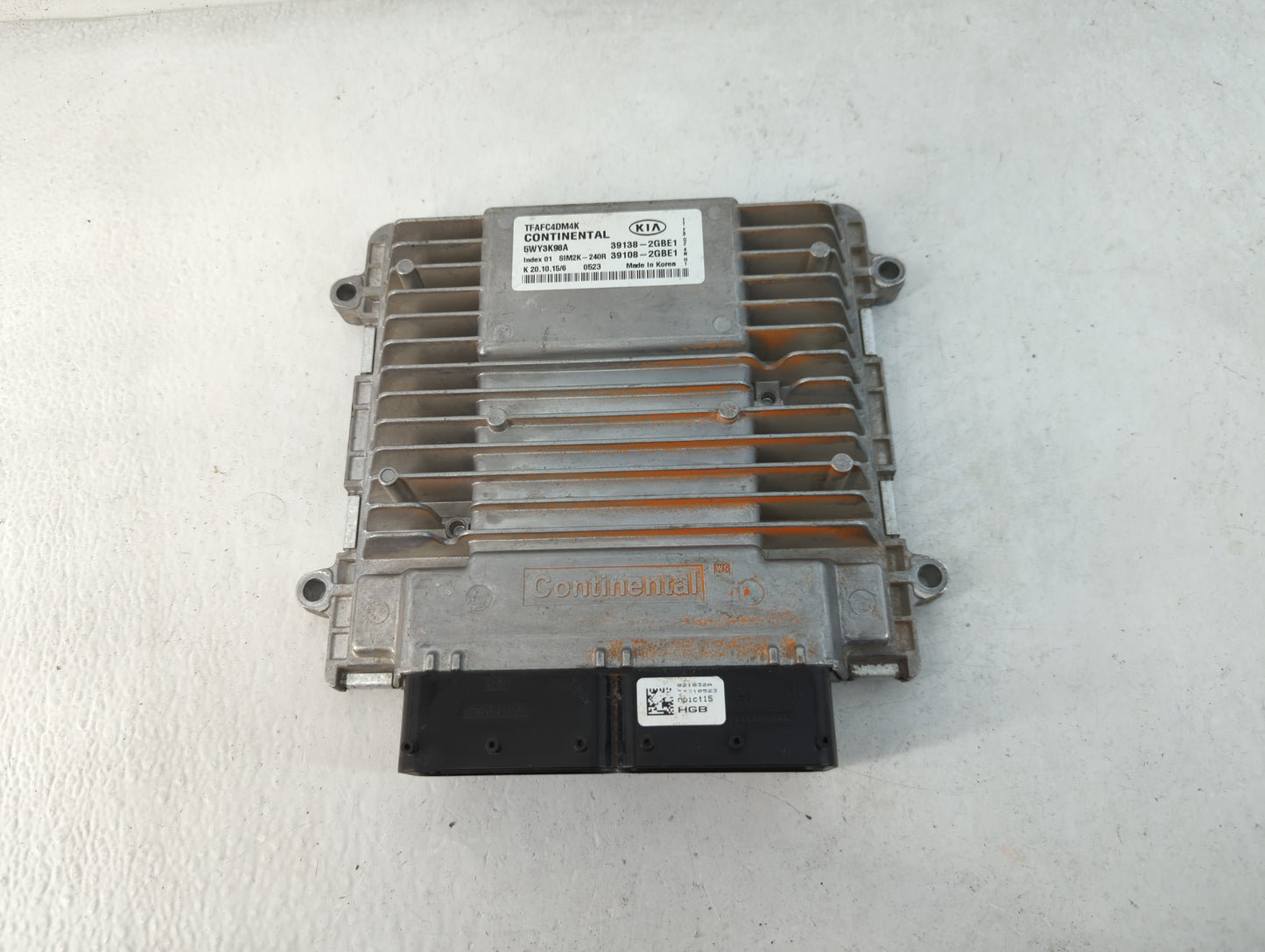 2014-2015 Kia Optima PCM Engine Control Computer ECU ECM PCU OEM P/N:39138-2GBE1 Fits Fits 2014 2015 OEM Used Auto Parts - O
