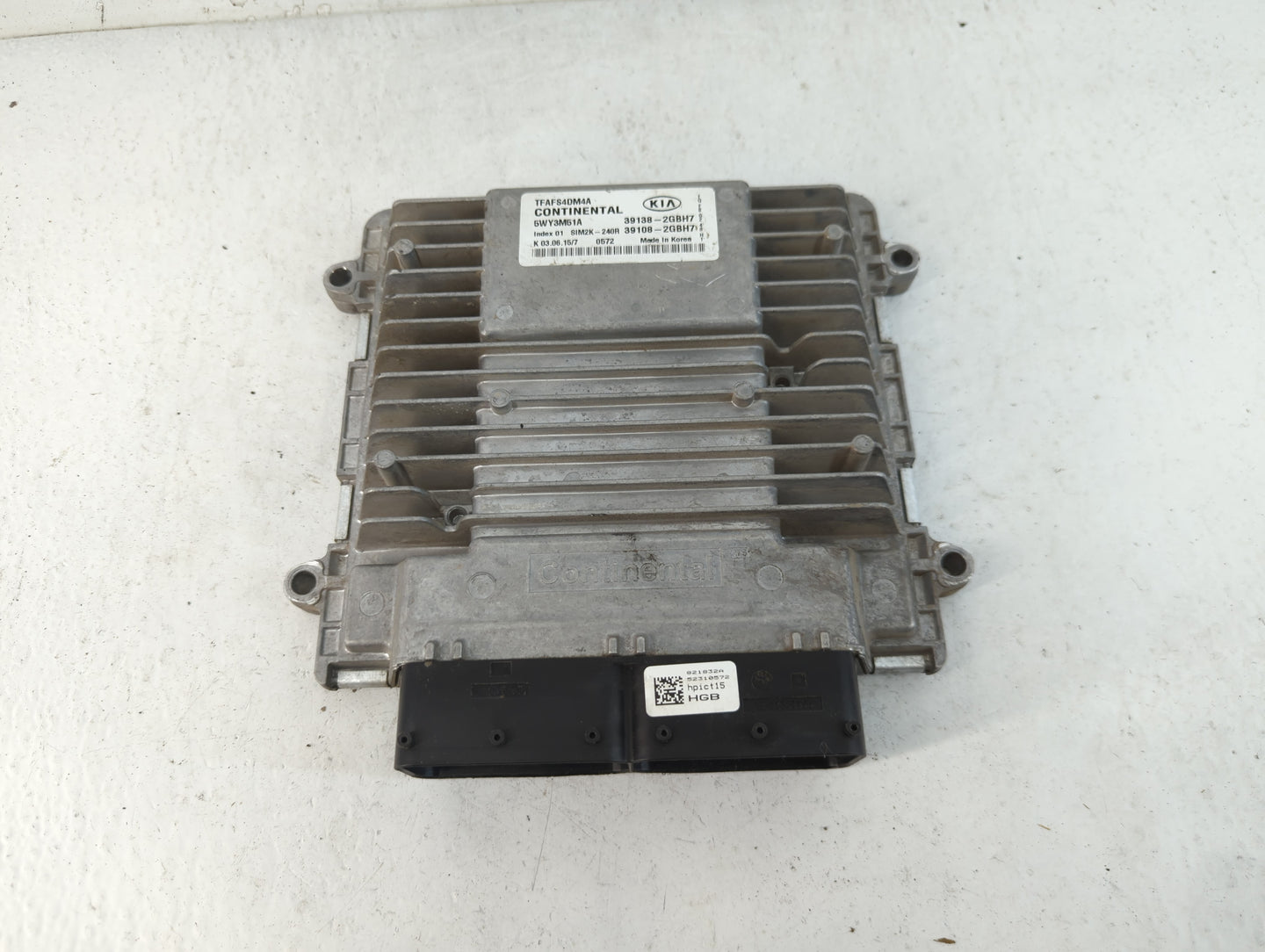 2014-2015 Kia Optima PCM Engine Control Computer ECU ECM PCU OEM P/N:39108-2GBH7 39138-2GBH7 Fits Fits 2014 2015 OEM Used Au