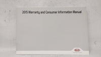 2015 Kia Optima Owners Manual Book Guide OEM Used Auto Parts - Oemusedautoparts1.com