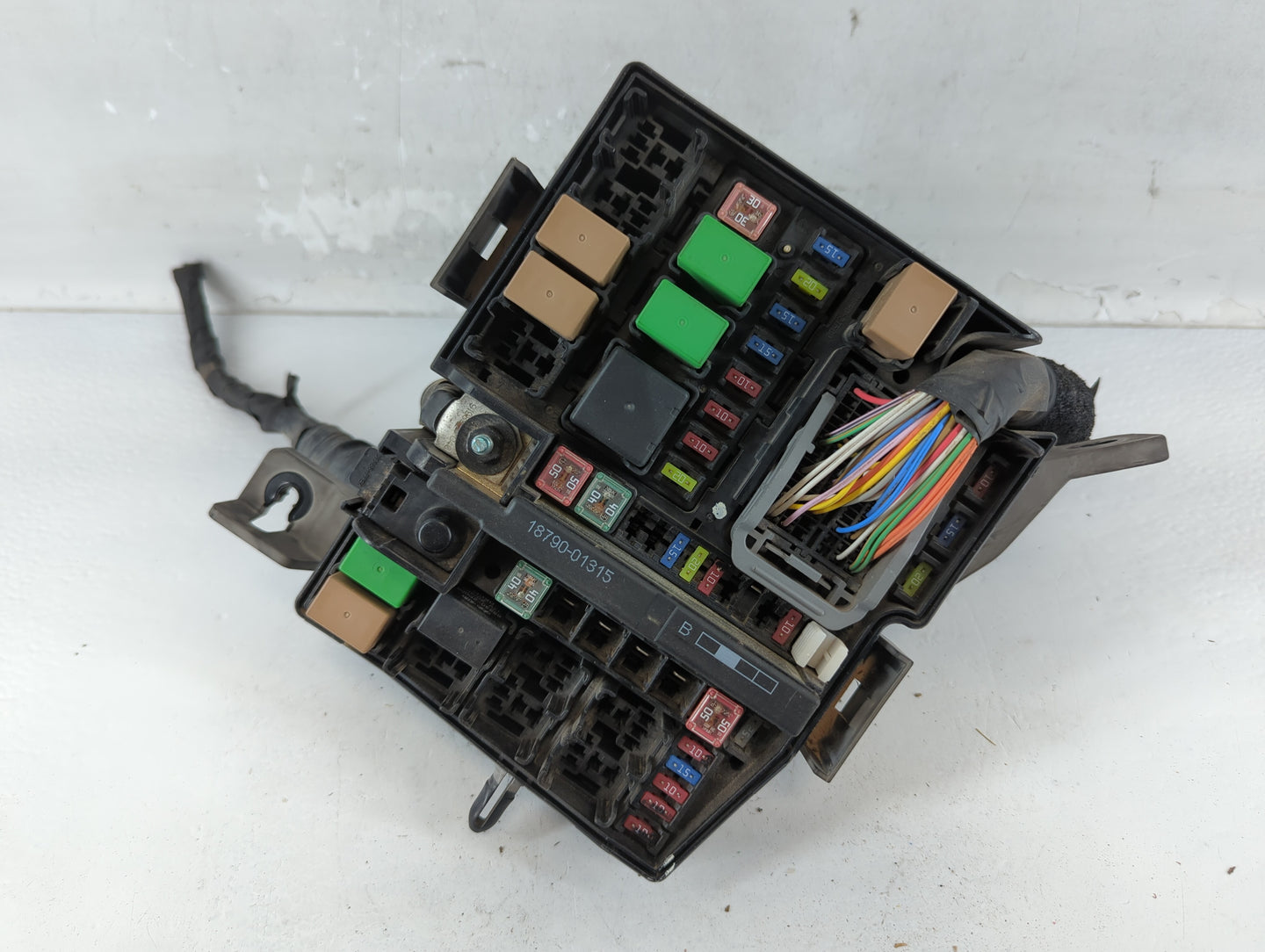 2014-2015 Kia Optima Fusebox Fuse Box Panel Relay Module P/N:91955-2T730 91259-2T010 Fits Fits 2014 2015 OEM Used Auto Parts