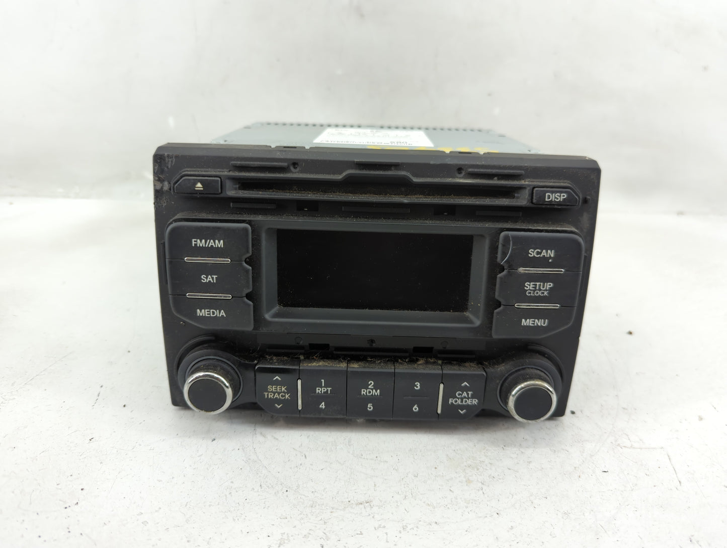 2012-2015 Kia Rio Radio AM FM Cd Player Receiver Replacement P/N:96170-1W900CA Fits Fits 2012 2013 2014 2015 OEM Used Auto P