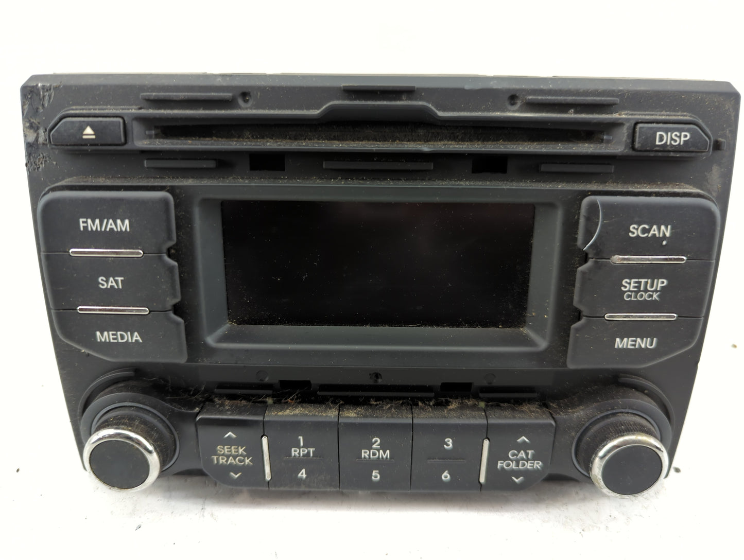 2012-2015 Kia Rio Radio AM FM Cd Player Receiver Replacement P/N:96170-1W900CA Fits Fits 2012 2013 2014 2015 OEM Used Auto P