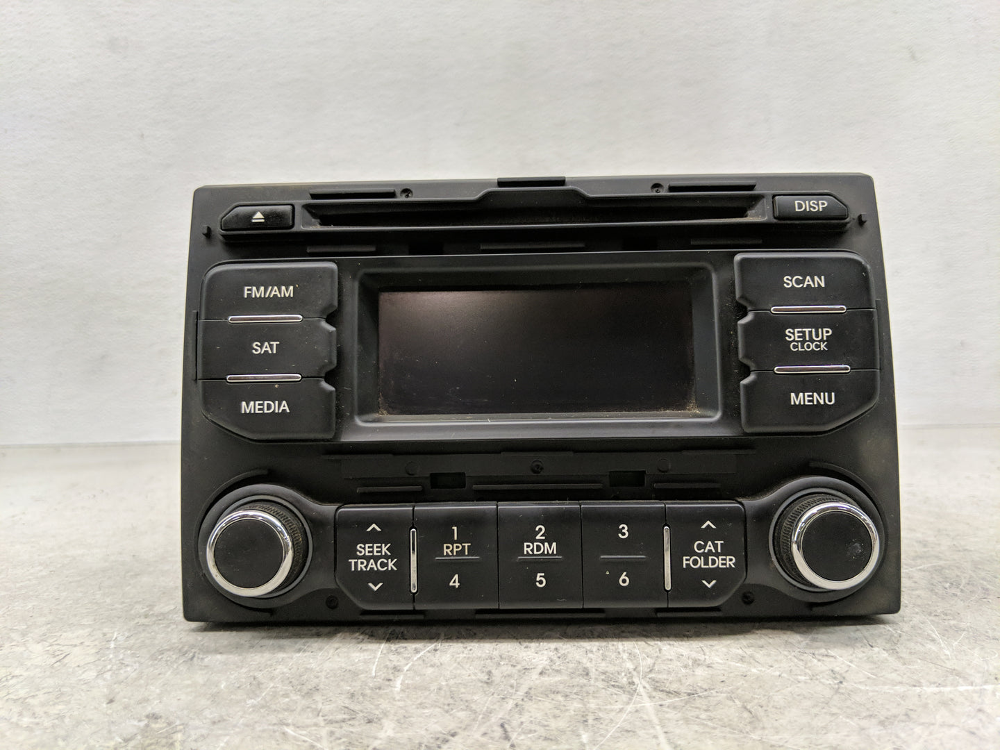 2012-2015 Kia Rio Radio AM FM Cd Player Receiver Replacement P/N:96170-1W900CA Fits Fits 2012 2013 2014 2015 OEM Used Auto P
