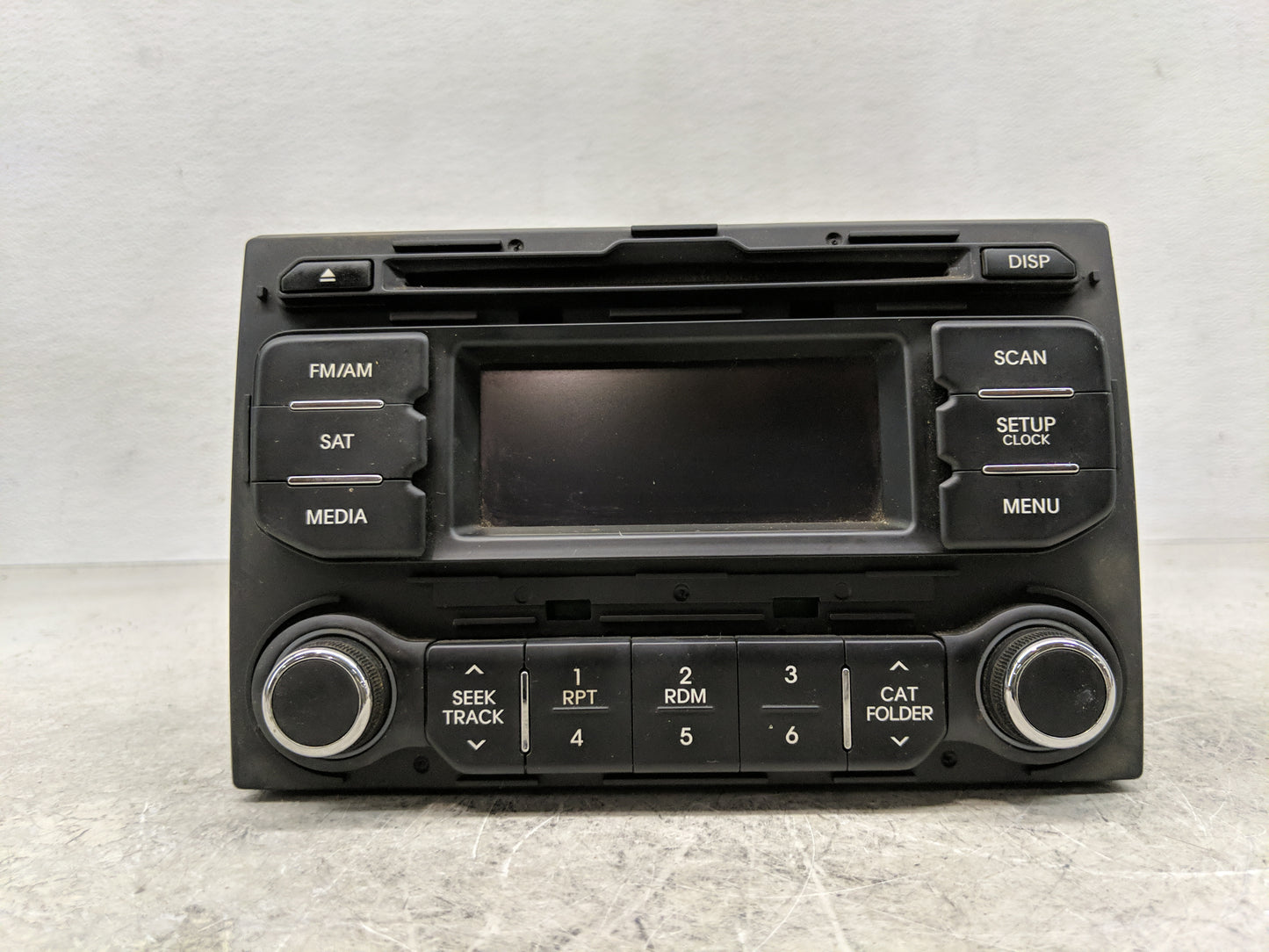 2012-2015 Kia Rio Radio AM FM Cd Player Receiver Replacement P/N:96170-1W900CA Fits Fits 2012 2013 2014 2015 OEM Used Auto P