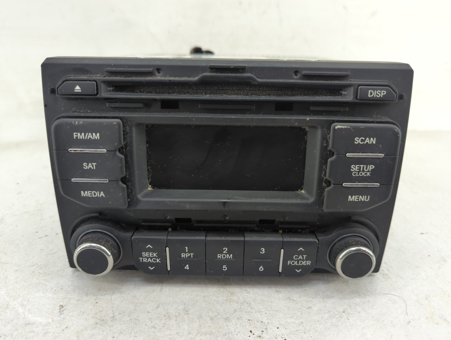 2012-2015 Kia Rio Radio AM FM Cd Player Receiver Replacement P/N:96170-1W900CA Fits Fits 2012 2013 2014 2015 OEM Used Auto P