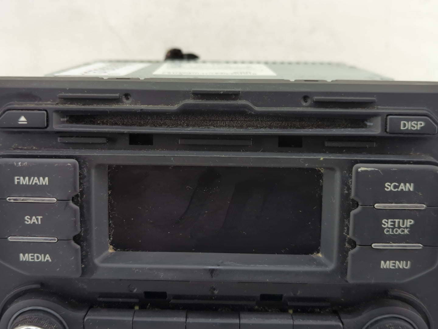 2012-2015 Kia Rio Radio AM FM Cd Player Receiver Replacement P/N:96170-1W900CA Fits Fits 2012 2013 2014 2015 OEM Used Auto P