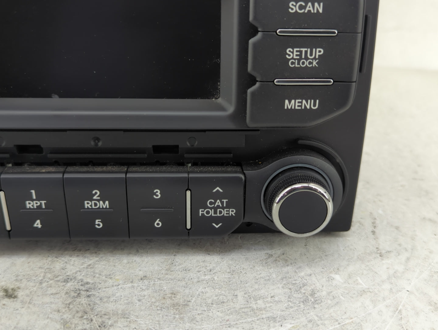 2012-2015 Kia Rio Radio AM FM Cd Player Receiver Replacement P/N:96170-1W900CA Fits Fits 2012 2013 2014 2015 OEM Used Auto P