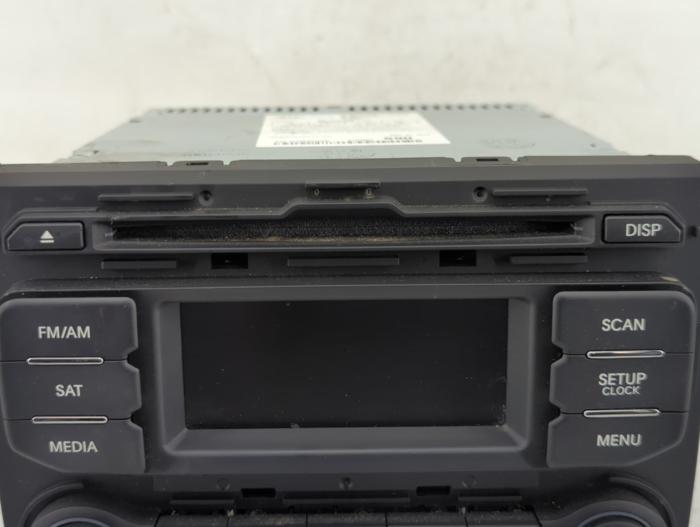 2012-2015 Kia Rio Radio AM FM Cd Player Receiver Replacement P/N:96170-1W900CA Fits Fits 2012 2013 2014 2015 OEM Used Auto P