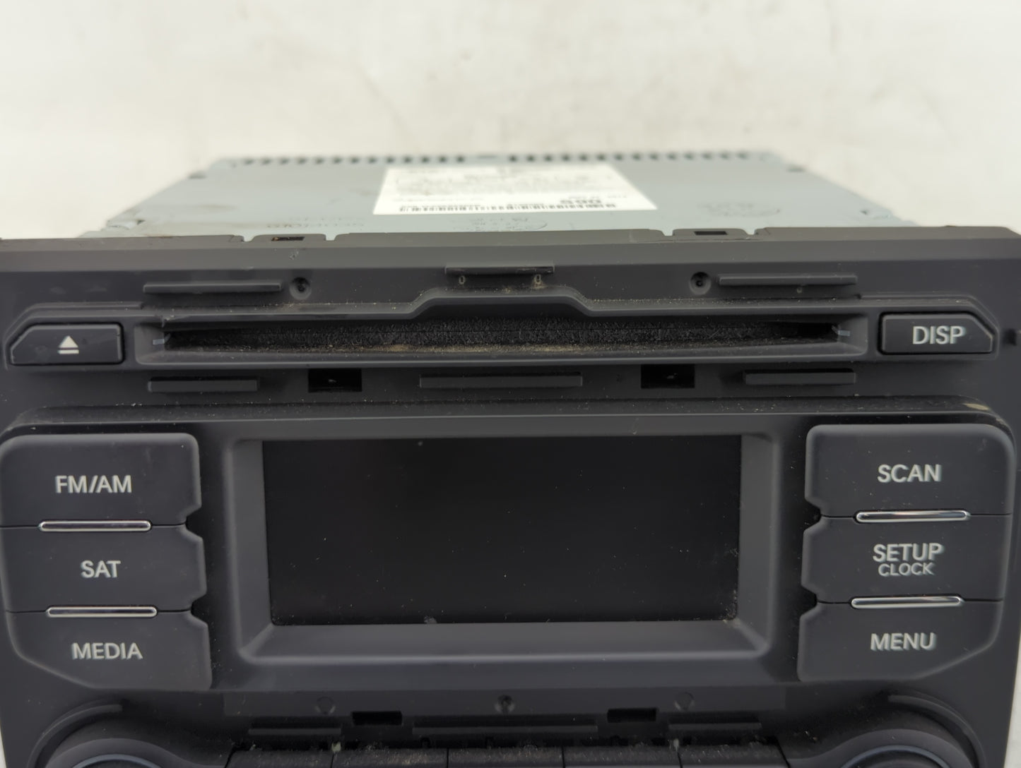 2012-2015 Kia Rio Radio AM FM Cd Player Receiver Replacement P/N:96170-1W900CA Fits Fits 2012 2013 2014 2015 OEM Used Auto P