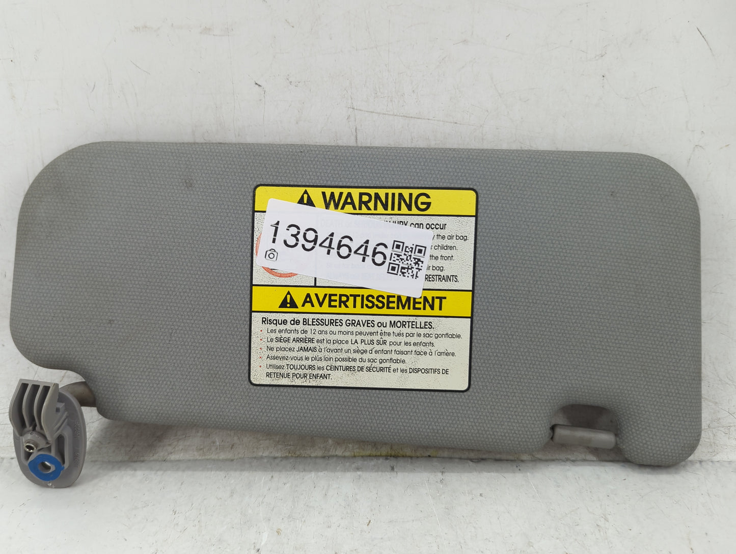 2012-2017 Kia Rio Sun Visor Shade Replacement Driver Left Mirror Fits Fits 2012 2013 2014 2015 2016 2017 OEM Used Auto Parts