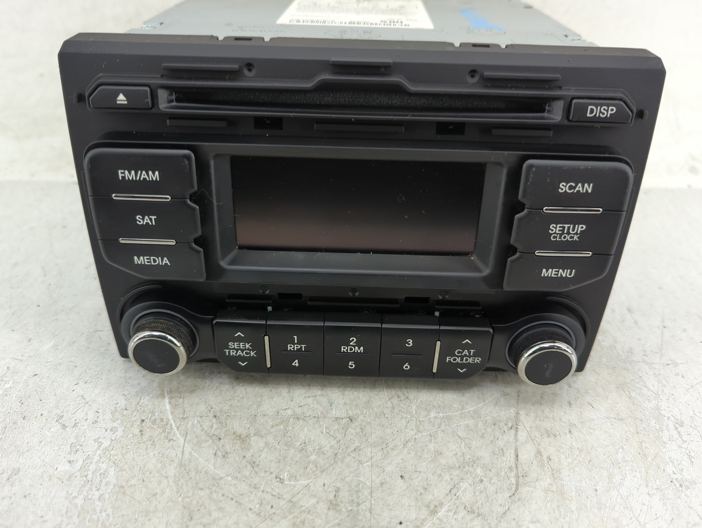 2012-2015 Kia Rio Radio AM FM Cd Player Receiver Replacement P/N:96170-1W900CA Fits Fits 2012 2013 2014 2015 OEM Used Auto P