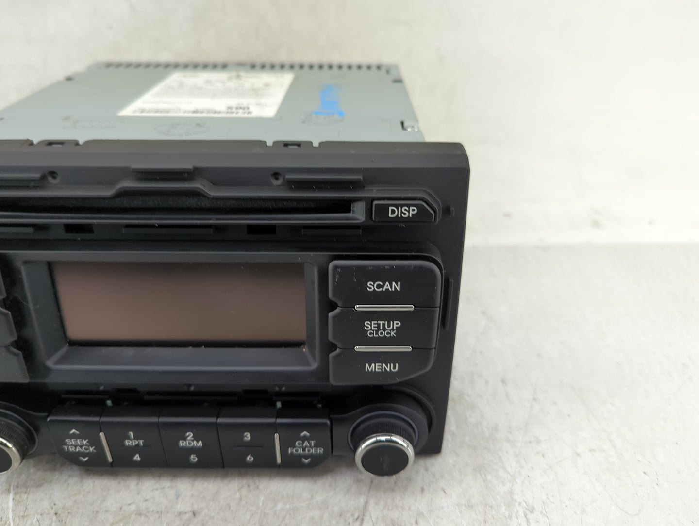 2012-2015 Kia Rio Radio AM FM Cd Player Receiver Replacement P/N:96170-1W900CA Fits Fits 2012 2013 2014 2015 OEM Used Auto P