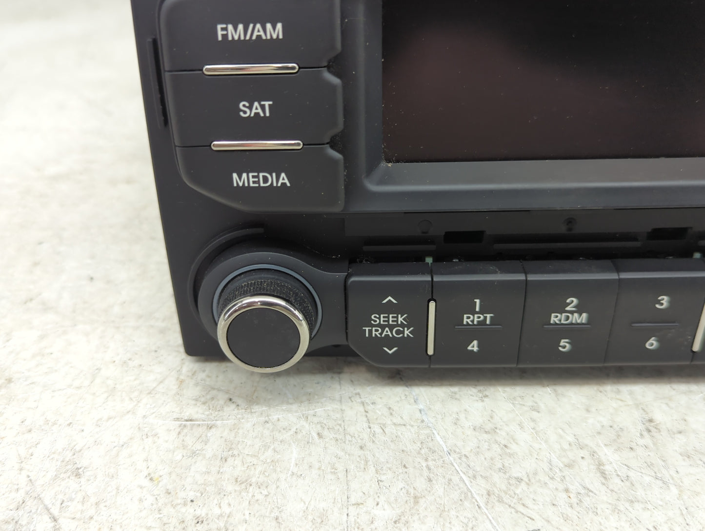 2012-2015 Kia Rio Radio AM FM Cd Player Receiver Replacement P/N:96170-1W900CA Fits Fits 2012 2013 2014 2015 OEM Used Auto P