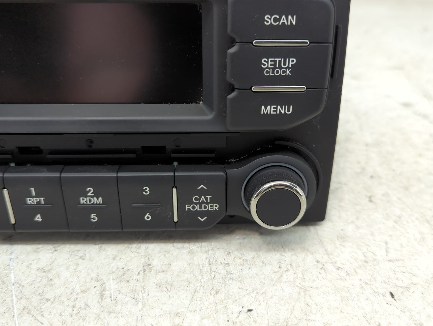 2012-2015 Kia Rio Radio AM FM Cd Player Receiver Replacement P/N:96170-1W900CA Fits Fits 2012 2013 2014 2015 OEM Used Auto P