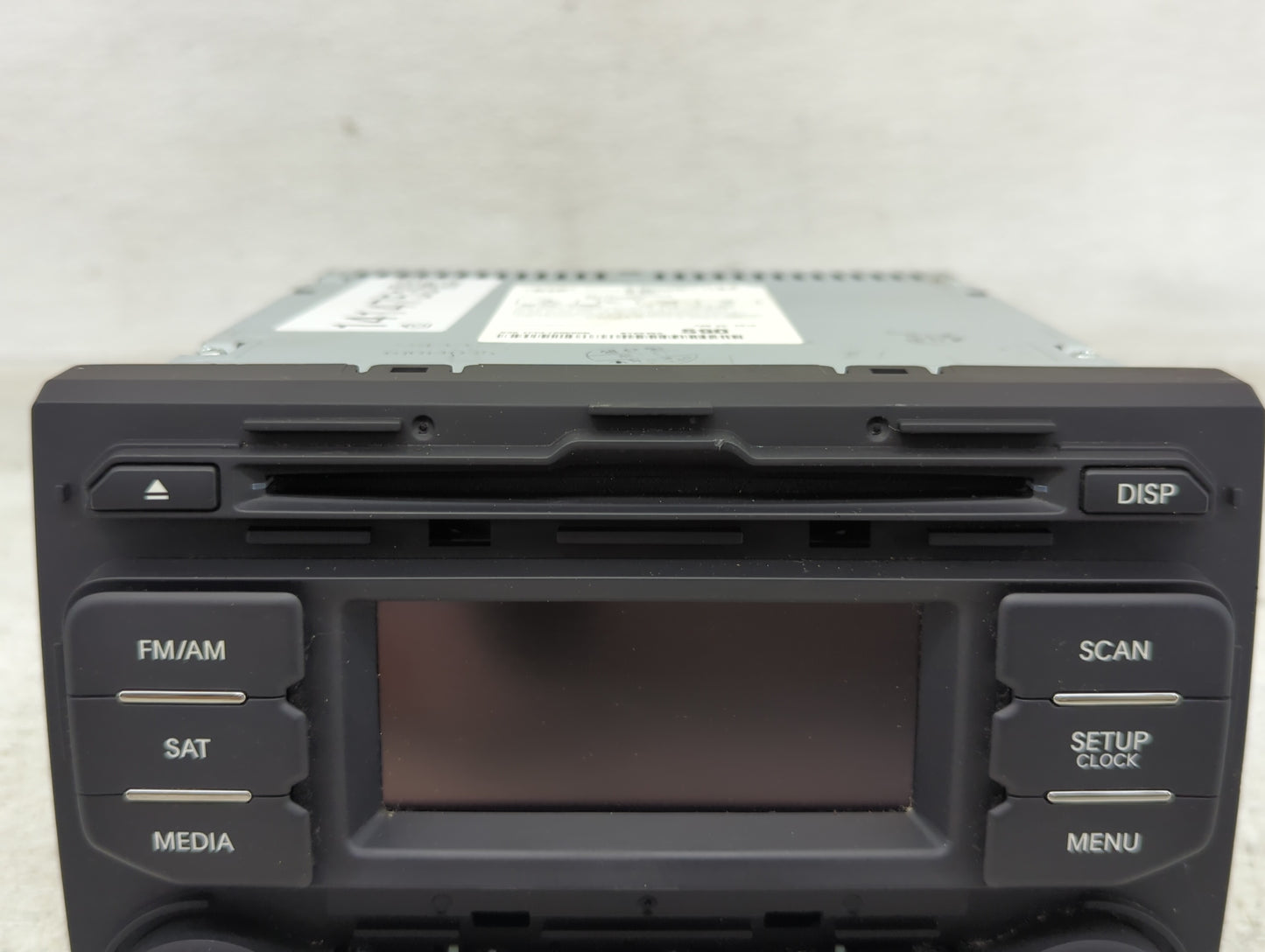 2012-2015 Kia Rio Radio AM FM Cd Player Receiver Replacement P/N:96170-1W900CA Fits Fits 2012 2013 2014 2015 OEM Used Auto P