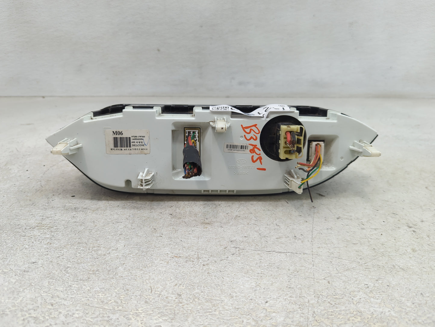 2012-2015 Kia Rio Climate Control Module Temperature AC/Heater Replacement P/N:97250-1W060 Fits Fits 2012 2013 2014 2015 OEM