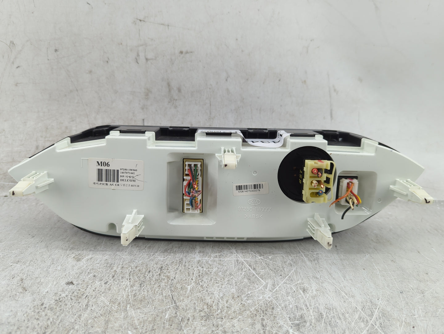 2012-2015 Kia Rio Climate Control Module Temperature AC/Heater Replacement P/N:97250-1W060 97250-1WXXX Fits OEM Used Auto Pa