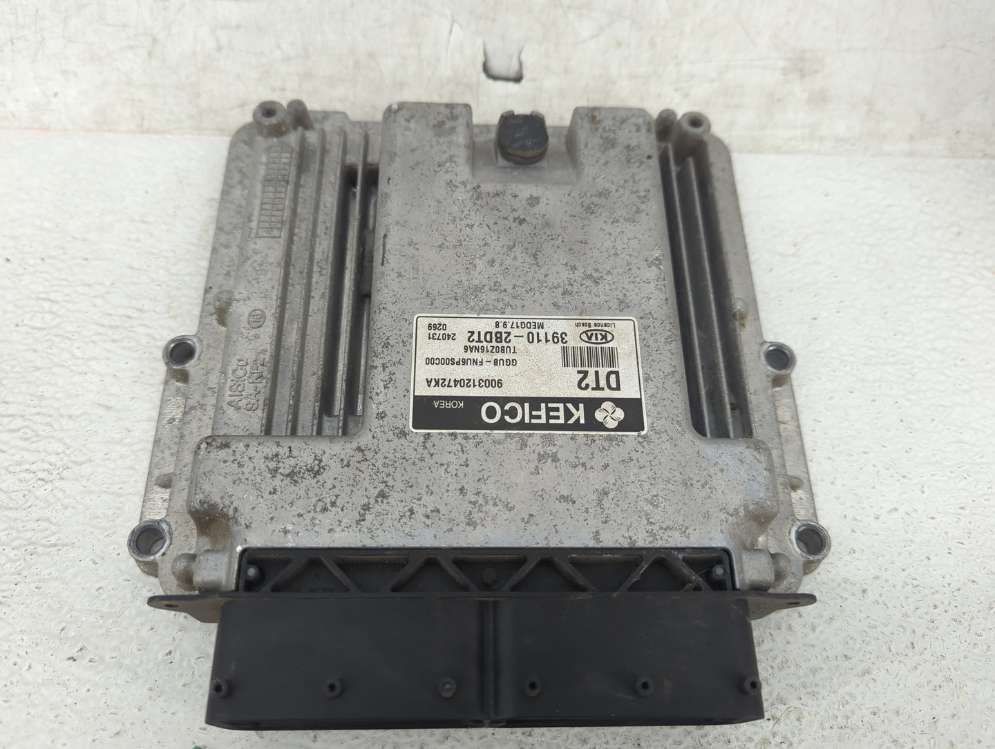 2014-2015 Kia Rio PCM Engine Control Computer ECU ECM PCU OEM P/N:39110-2BDT2 9003120472KA, GGUB-FNU6PS00C00 Fits Fits 2014 