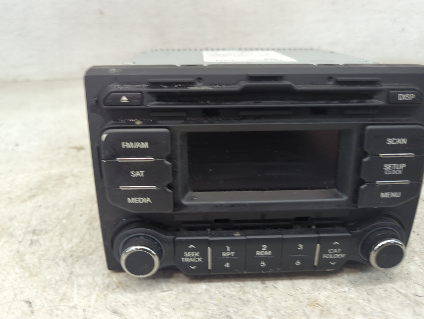 2012-2015 Kia Rio Radio AM FM Cd Player Receiver Replacement P/N:961701W900CA AM170IHAN Fits Fits 2012 2013 2014 2015 OEM Us