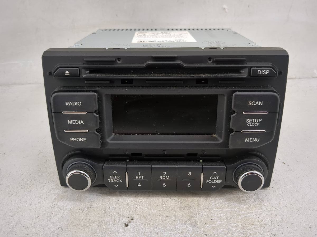 2012-2015 Kia Rio Radio AM FM Cd Player Receiver Replacement P/N:961701W955CA 96170-1W955CA Fits Fits 2012 2013 2014 2015 OE