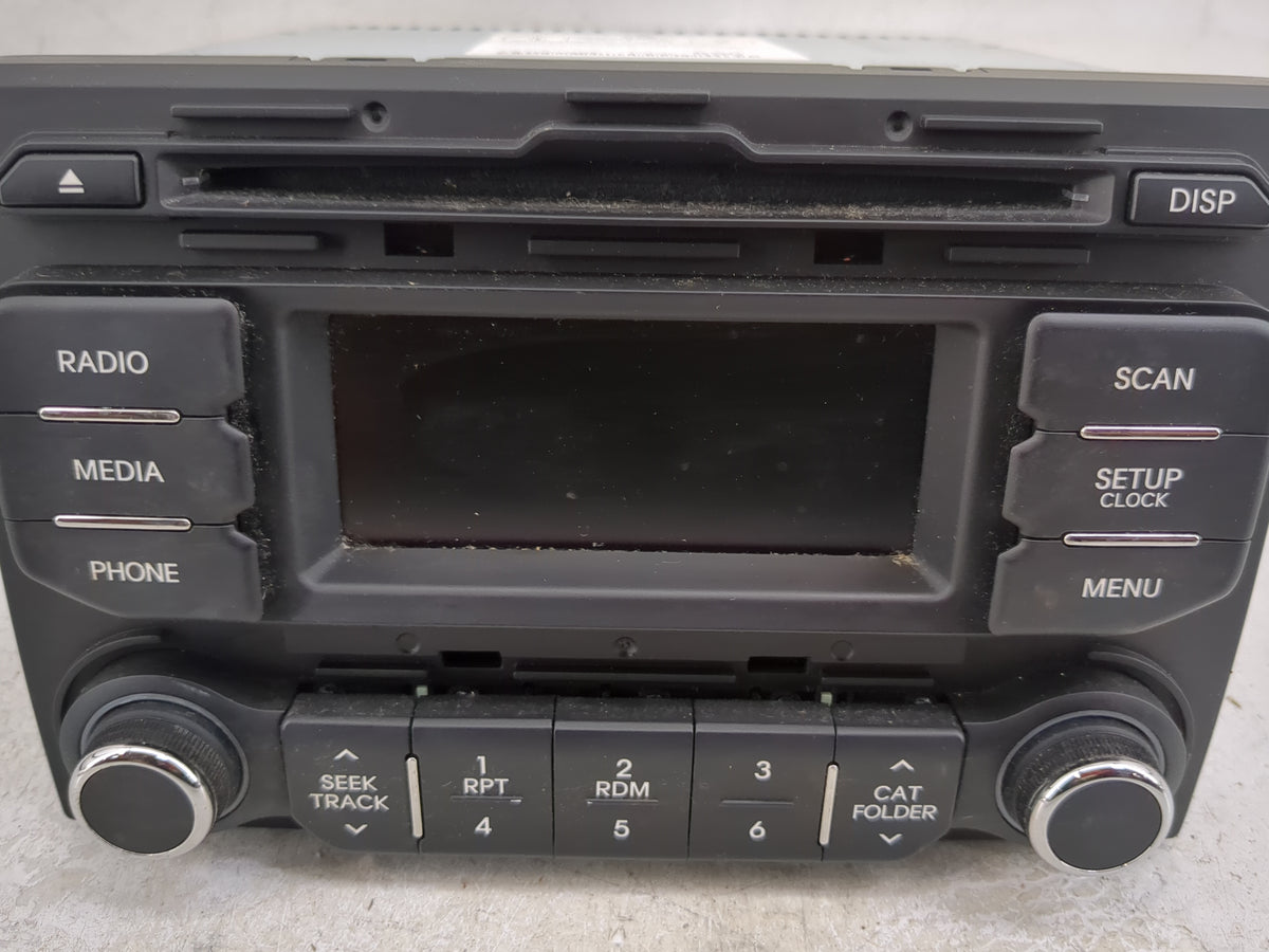 2012-2015 Kia Rio Radio AM FM Cd Player Receiver Replacement P/N:961701W955CA 96170-1W955CA Fits Fits 2012 2013 2014 2015 OE