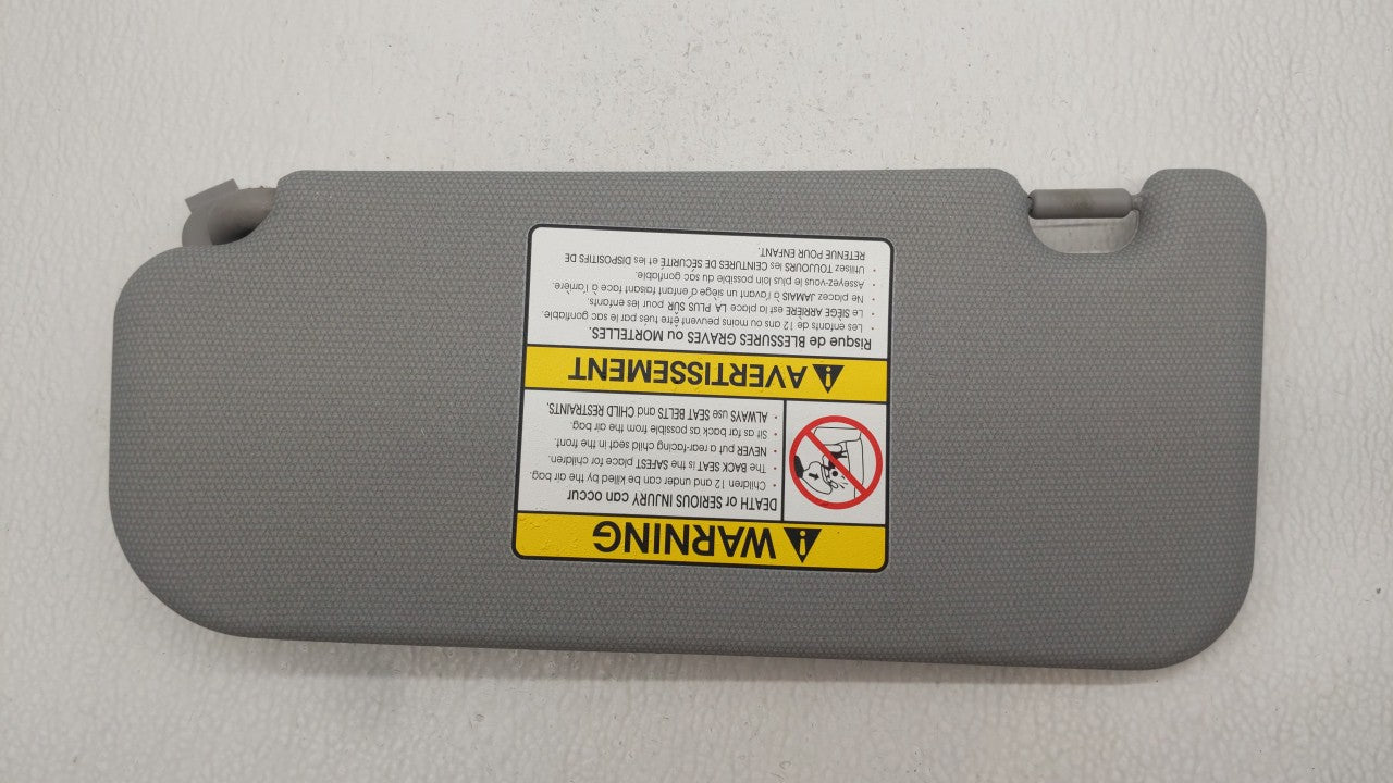 2012-2017 Kia Rio Sun Visor Shade Replacement Passenger Right Mirror Fits Fits 2012 2013 2014 2015 2016 2017 OEM Used Auto P
