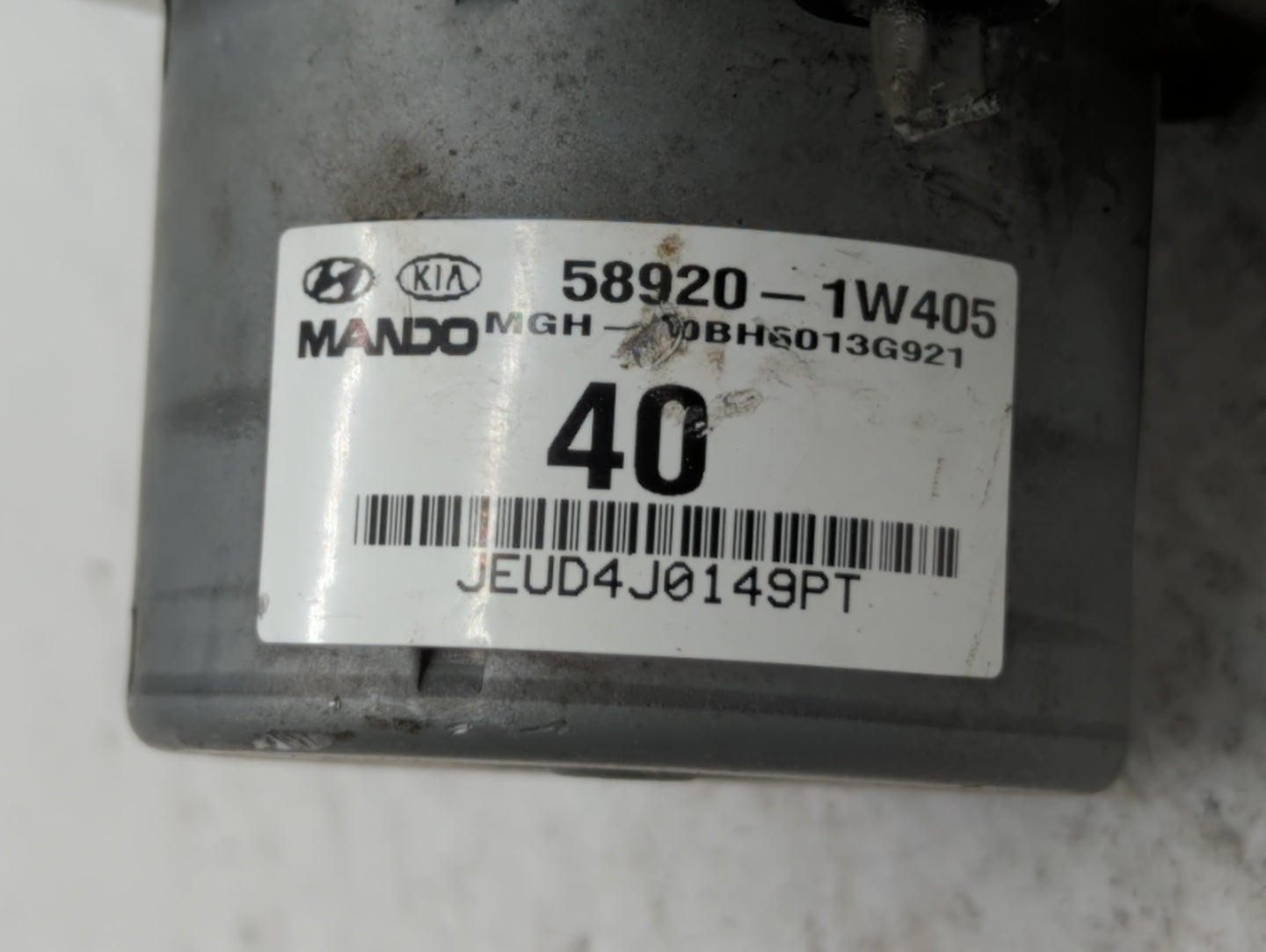 2012-2015 Kia Rio ABS Pump Control Module Replacement P/N:BE6003G906 BE6003G921, 58920-1W400 Fits Fits 2012 2013 2014 2015 O