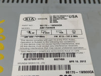 2012-2015 Kia Rio Am Fm Cd Player Radio Receiver - Oemusedautoparts1.com