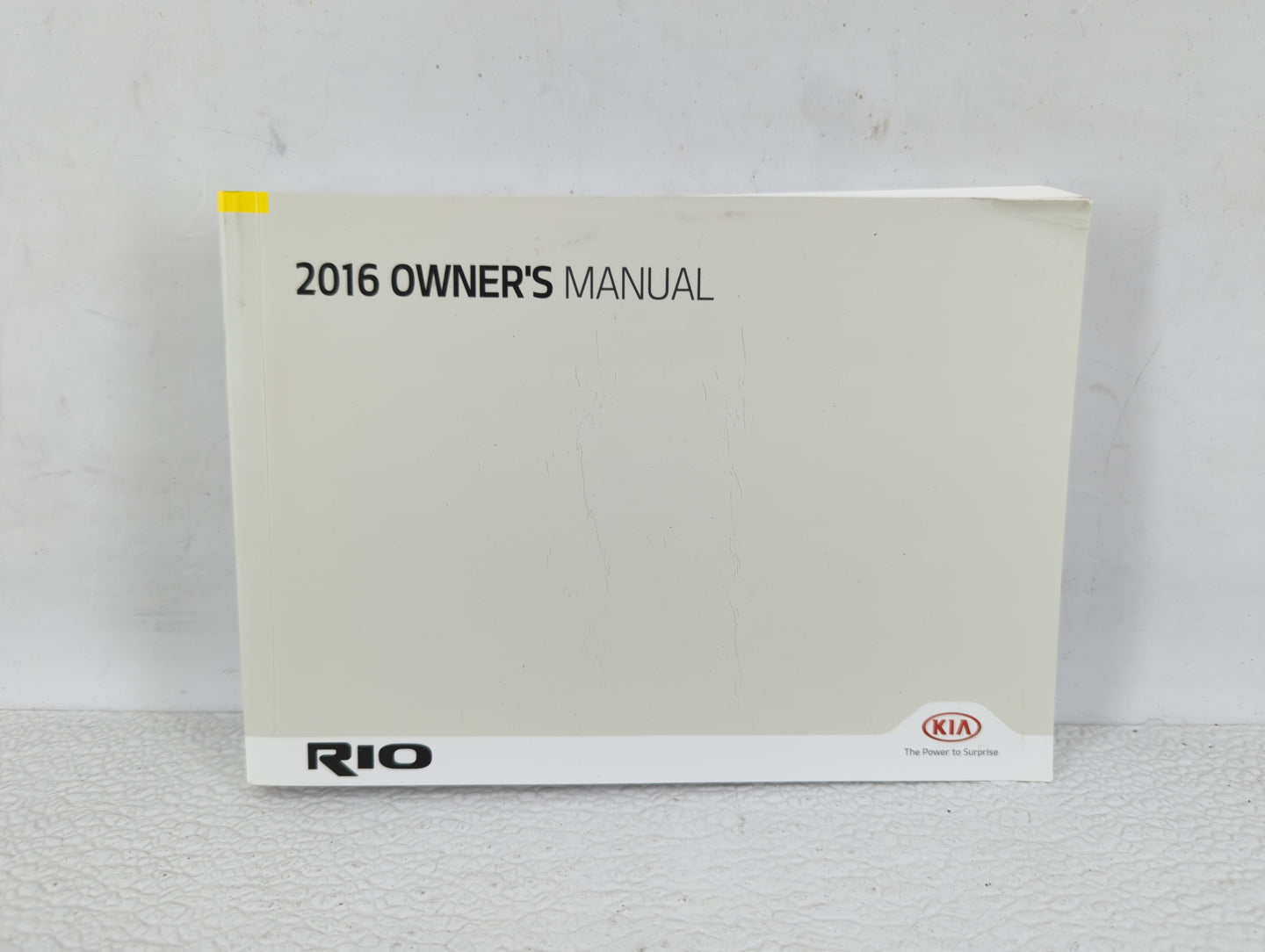 2015 Kia Rio Owners Manual Book Guide OEM Used Auto Parts - Oemusedautoparts1.com